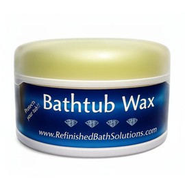 Ekopel 2K Bathtub Wax | Polish & Seal for Porcelain & Fiberglass Tubs | Watermark & Scum Repellent | Easy DIY Shine