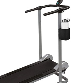 Xxerciz Cup Holder, Treadmill Water Bottle Holder with Two Strap Adjustable, Universal Drink Holder for Stroller, Bike, Wheelchair, Golf Cart, Walker, Scooter(Black)