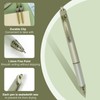 WY WENYUAN Retractable Ballpoint Pens 1.0mm Black Ink - Quick-Drying