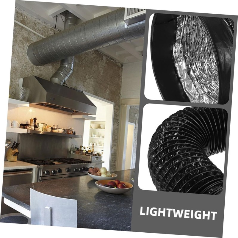 SHINEOFI Heavy Duty Flexible Aluminum Dryer Vent Hose Optimal Ventilation