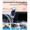 LAUFITMT Car Phone Holder for Toyota Highlander 2020-2025 Accessories 8