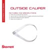 Starrett Caliper with High-Grade Steel Legs and Improved Joint Design