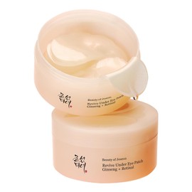 Beauty of Joseon Revive Parche para Debajo de los Ojos con Retinal y Ginseng para Bolsas Hinchadas Debajo de los Ojos, Máscaras con Péptido de Colágeno, Cuidado de la Piel Coreano para Mujeres y