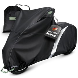 Motorcycle Tarpaulin Waterproof [Tear and Winter-Proof] Motorcycle Cover | Tarpaulin Waterproof for Indoor and Outdoor | UV Motorcycle Protection for Bikes and Scooters | Motorcycle Cover | COVRYZ