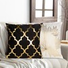 outret Set of 4 Throw Pillow Covers,Geometric Square Cushion Covers