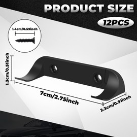 12/20 Pac Car Display Wall Mount Firm Display Cars by Wheels on Wall Vertical Car-Display Bracket Compatible with car Models Easy-to-Install Hanging Cars Display Rack (12)