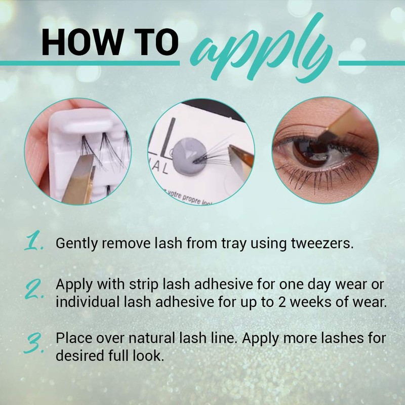 Ardell Individual Lashes False Eyelashes Soft Touch Trios - Long