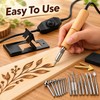 Fabric Flower Ironing Tool Set – 8–18 Head Floral Shaping