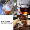 Cabilock Double Spouts Espresso Shot Glass Cup with Scale Temperature