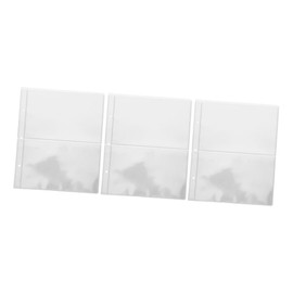DOITOOL 30Pcs Clear Plastic Sleeves for Currency and Card Storage Design for Binders Versatile Use for Banknotes Stickers Tickets and More