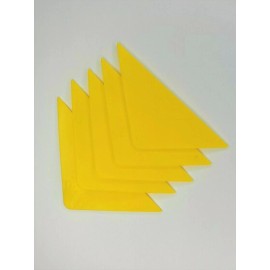 Tri-Edge Window Tint Tools Tri-Edge Yellow 5 Pcs