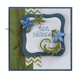 Spellbinders S4-327 Shapeabilities Floral Flourishes Etched/Wafer Thin Dies