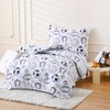 LONAVA Toddler Kids Comforter Set - 4 Pieces Toddler Bedding