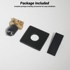 HAMOLER Single Handle Tub Shower Valve Mixer Single Function Shower