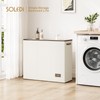 SOLEDI 180L Laundry Hamper 3 Section, Extra Large Laundry Hamper