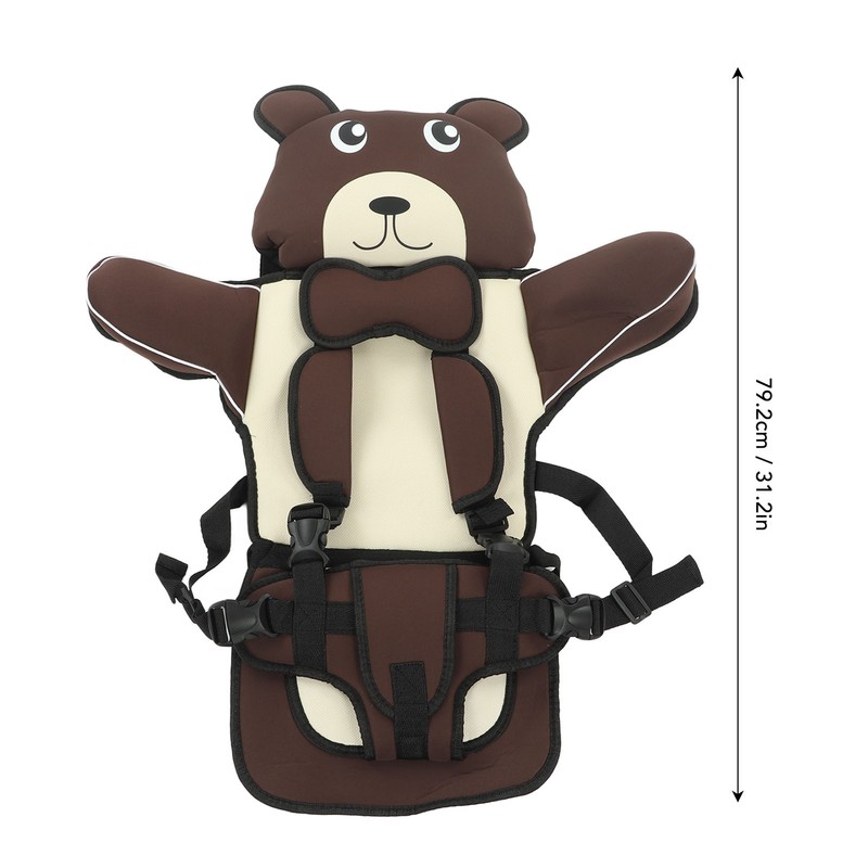 Child Highback Safety Seat Adjustable Straps Machine Washable 5 Point