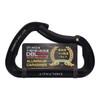 Sankyo Corporation DBLTACT DT-AKD-B Forged Aluminum Carabiner, 4.3 inches (110