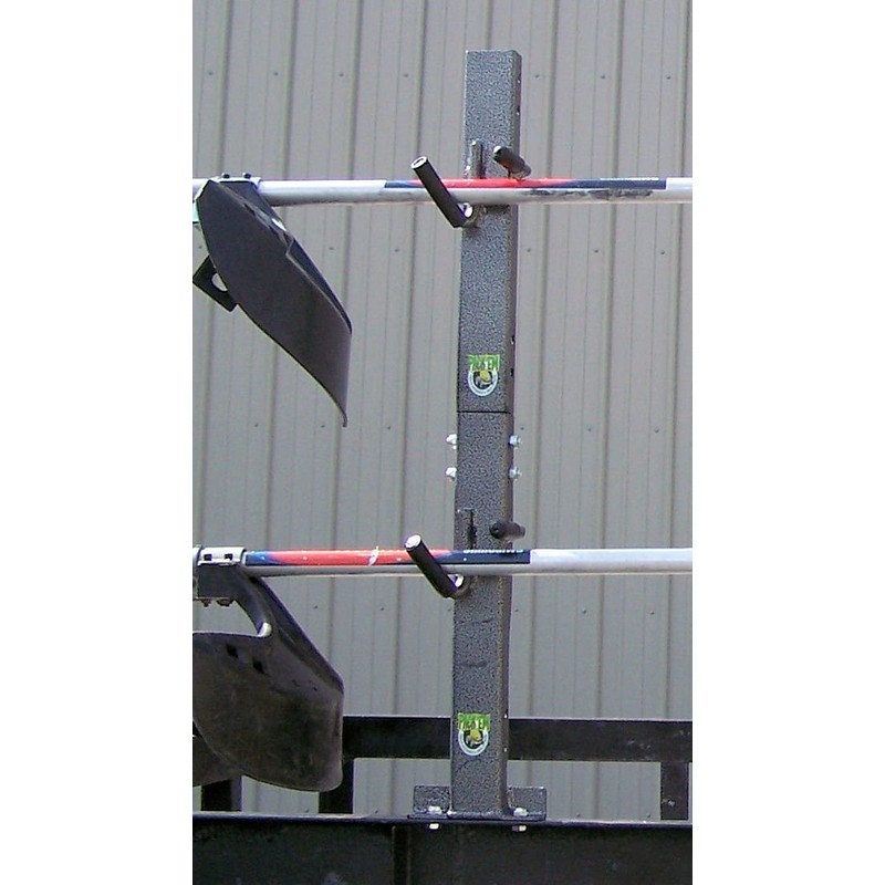 Pack'em 2 Place Locking Trimmer Rack for Open Trailers (PK6S-6S2)