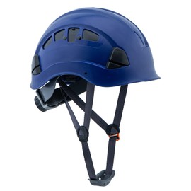 UNINOVA Safety Hard Hat - ANSI Z89.1 Approved Helmet Adjustable - 6-Point Ratchet Suspension & OSHA Hardhats Vented,Class C Safety Helmet Construction Work (A5 Blue)