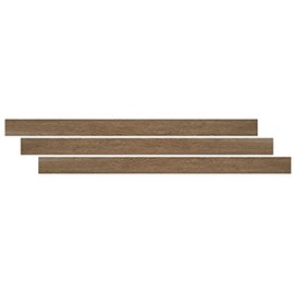 MSI 0.63 in. x 94 in. x 0.75MM Luxury Vinyl Flooring Quarter Round Molding Trims, Waterproof Quarter Round Molding, Use with Rutledge Collection, 7.9 Linear feet, Brown