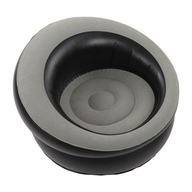 Srliya Inflatable Couch - Flocking Air Sofa Inflatable Chair for Living Room Bedroom Reading Room Office Balcony Travel(Grey)