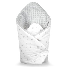 Sevira Kids - Reversible Swaddling Bag, Grey, Dès la Naissance - 4 Mois, gray