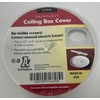 Arlington CP3540 Paintable Ceiling Box Cover Fits 31/2 to 4"