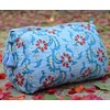 INDACORIFY Bolsas de aseo cosméticas con estampado de bloques de