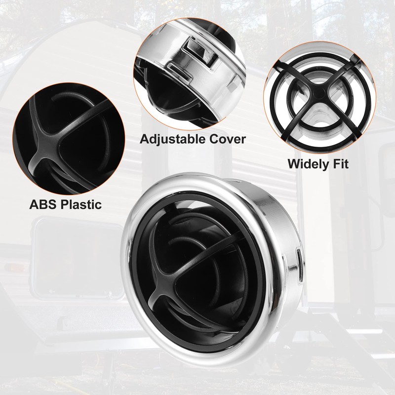 ACROPIX A/C Air Vent RV Car Bus Yacht Coach Universal