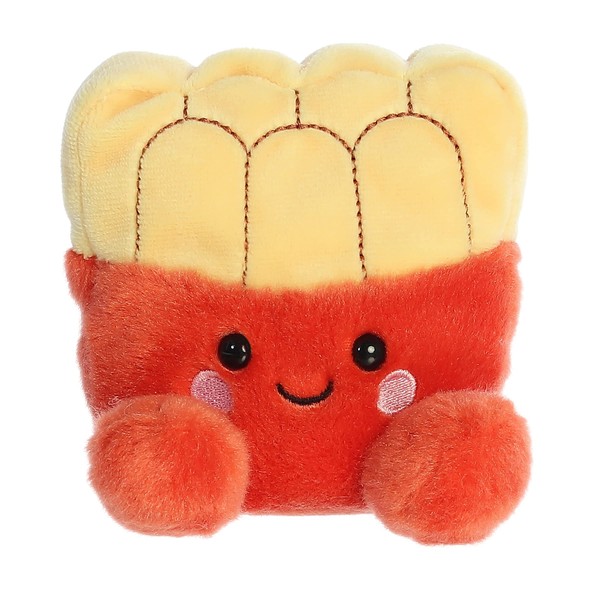Aurora® Adorable Palm Pals™ Frenchy Fries™ Stuffed Animal - Pocket-Sized Fun - On-The-Go Play - Yellow 5 Inches