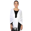 World of Shawls Pashmina Style All Seasons Handcrafted Wrap Shawl