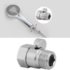 Flow Control Shut-off Valve, G1/2 Solid Brass Water Saving Valve,