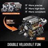 Mould King 10131 W16 Engine Building Blocks Sets, V8 Engine