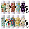DELORIGIN 10Pcs Books Butterflies Lip Balm Holder Keychain Cowboy Boots