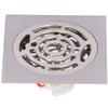 Brushed Shower Floor Drain Copper Floor Strainer for Kitchen Bathroom