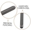DOITOOL Metal Cross Punch Stamp Tool Carbon Steel for Jewelry