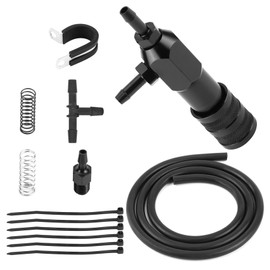 Caoeal Manual Boost Controller Kit, 1-30 PSI Car Universal Adjustable Turbo Charger Closed Loop Turbo Engine Controller