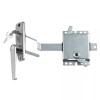 Re-Source Industries Garage Door L-Handle Lock with Inside Slide Lock