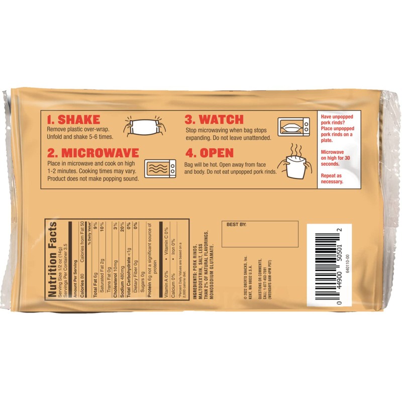 Lowreys Bacon Curls, microwave Pork Rinds Variety Combo, Original &