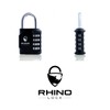 Rhino Lock Secure Lock (6mm Gym Edition) - Black 4