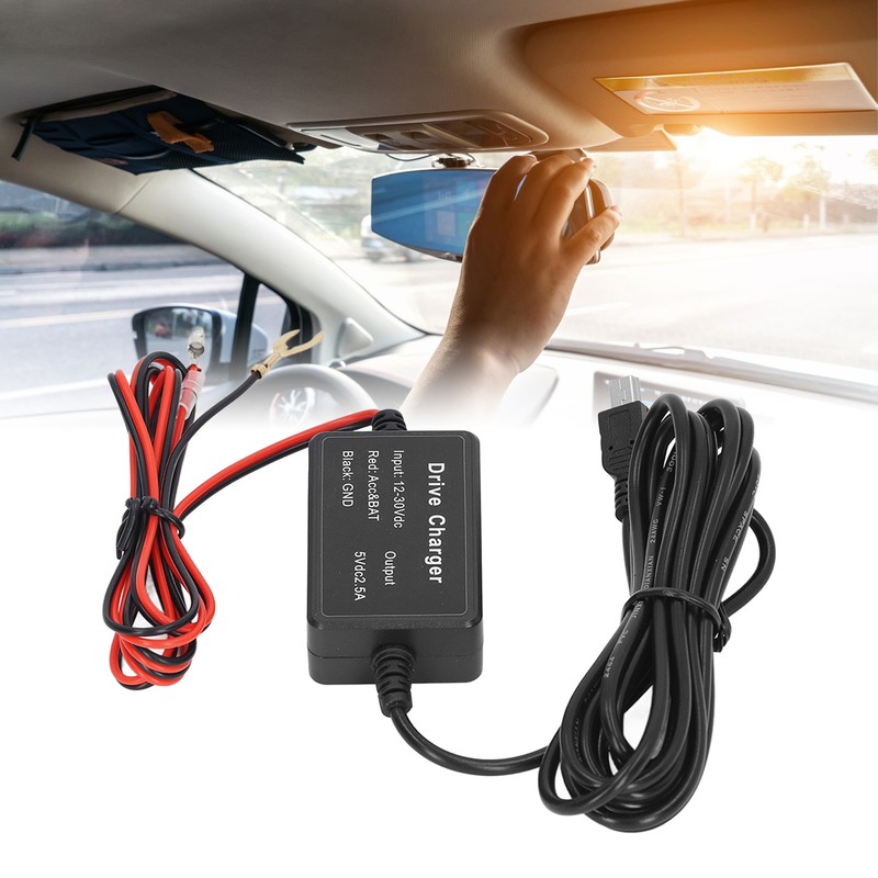 Dash Cam Hardwire Kit High Security 24h Surveillance for Mirror