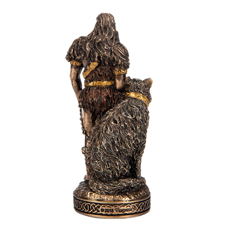 BEAUTIFUL GREEK STATUES Tyr Scandinavian God Resin Figurines Hand Painted
