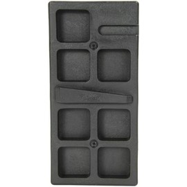 Vise Tool Block Reinforced Plastics Black Repair Smithing Tool Part Support (Lower 15）, Same Tight Fit, High Strength Soft Durable Co-polymer