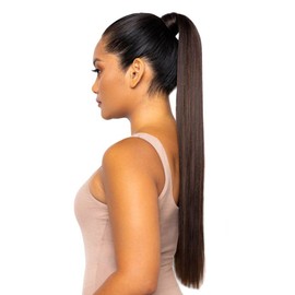 Long Straight Ponytail Hair Extension for Women Natural Looking Wrap Arround Ponytail Wig 26in Length for Daily Wear
