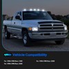 SHINEFIT LED Cab Lights Replacement for 1994-1998 Ram 1500 2500