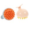 Mikinona Scalp Massager Kit 2pcs Soft Head Brush Easy to