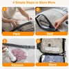 Vacuum Storage Bags for Clothes with Portable Electric Pump,9 Combo