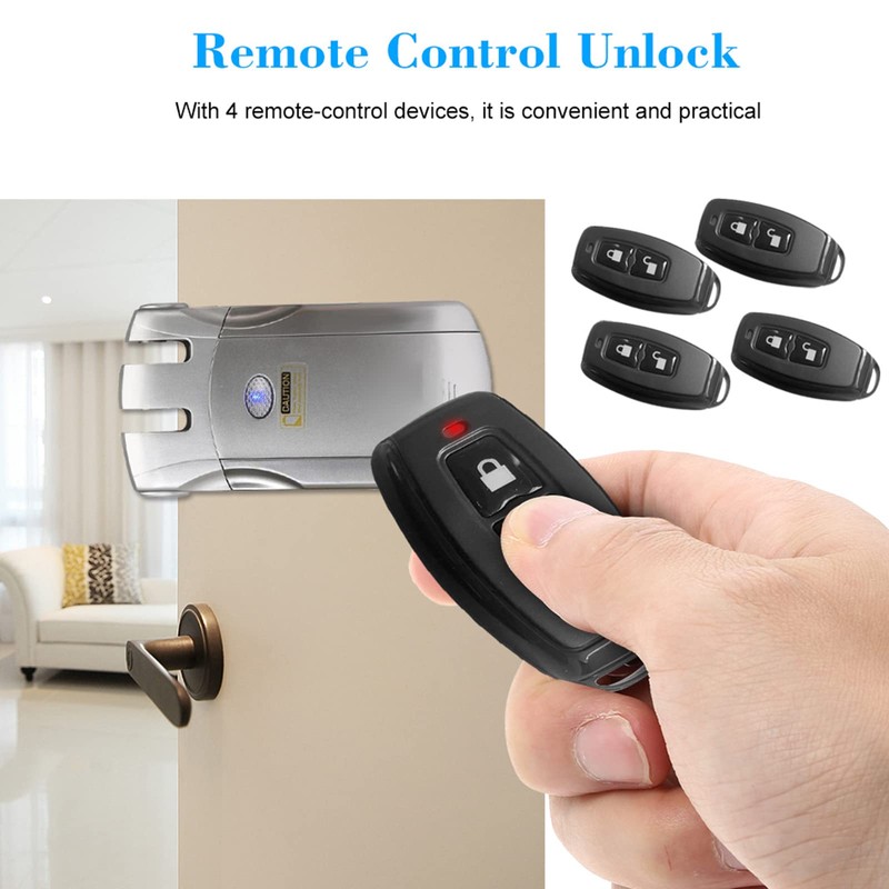 Splenssy WF-018 Wireless Remote Control Lock, Intelligent Security Keyless Door