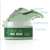 PureNaturis Organic Green Tea Clay Mud Mask - Antioxidant-Rich, Soothing