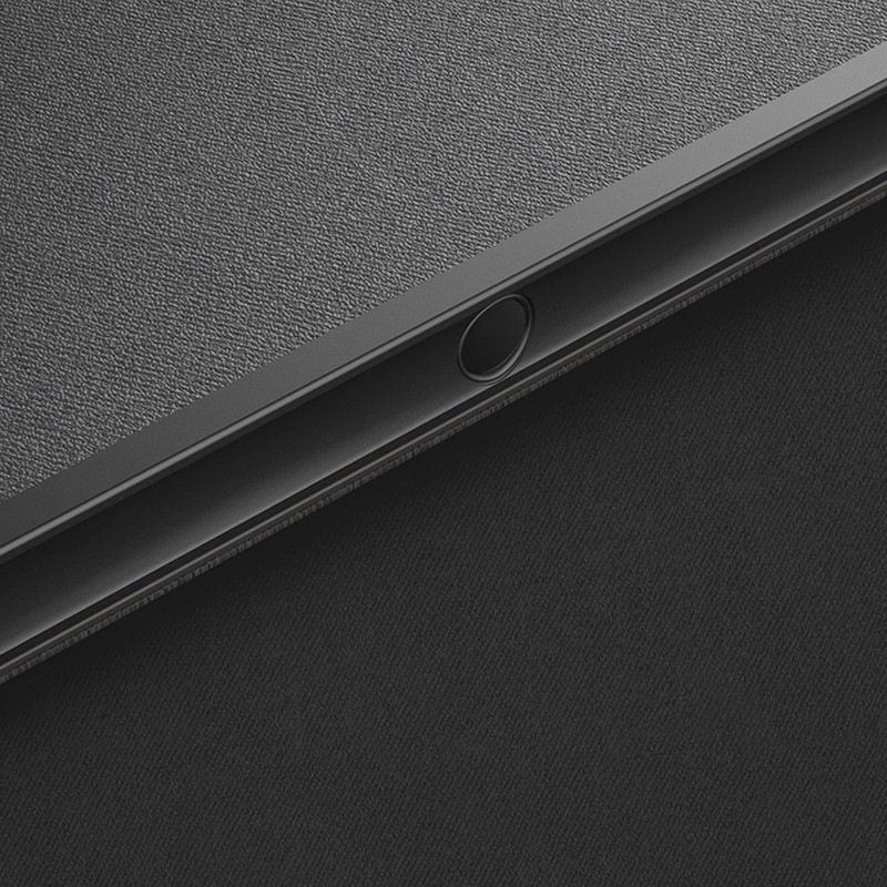 Fingerprint Lock USB Charging Security Leather Business Conference Notebook